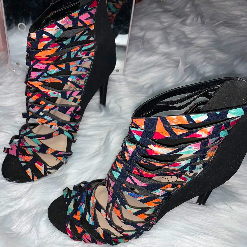 Rouge Helium Sugarlove 68M Pink Turquoise Heel
